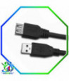 CABLE USB 3,0 AM/AF NEGRO 1,5MTS. ROWLAND