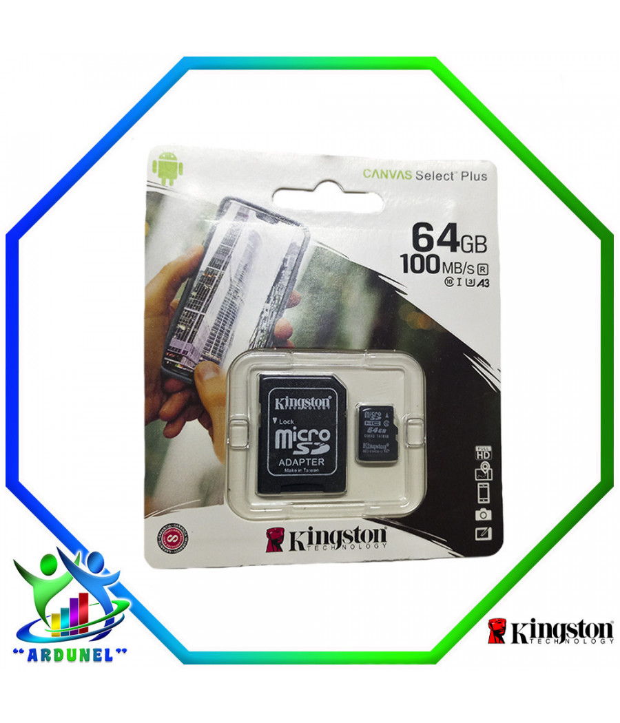  Tarjetas Micro SD, 64 GB - 2 unidades : Electrónica